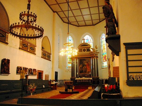 Altarraum der St. Martini Kirche Stolberg Harz