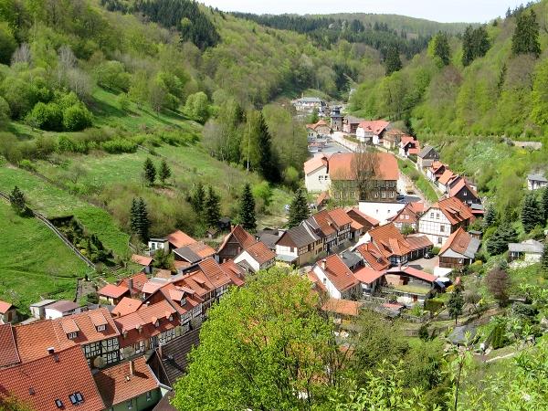 Blick über die Rittergasse zum Rittertor