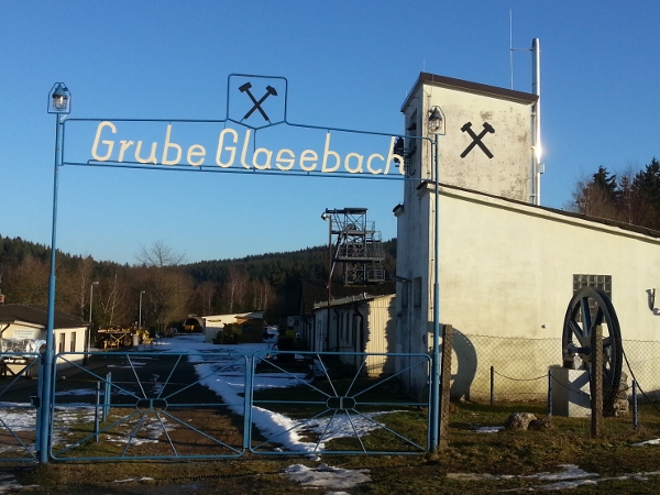 Schauberkwerk Grube Glasebach Eingang