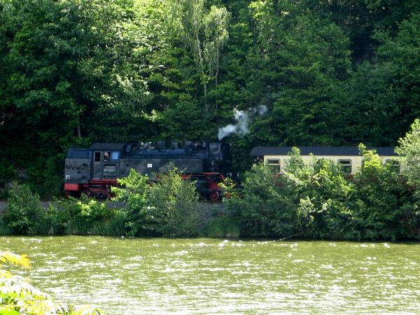 Harzquerbahn am Bergsee