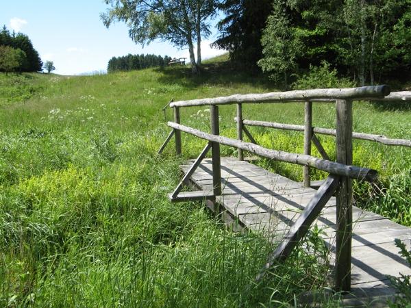 Bank am Ende Katzsohlbachtals