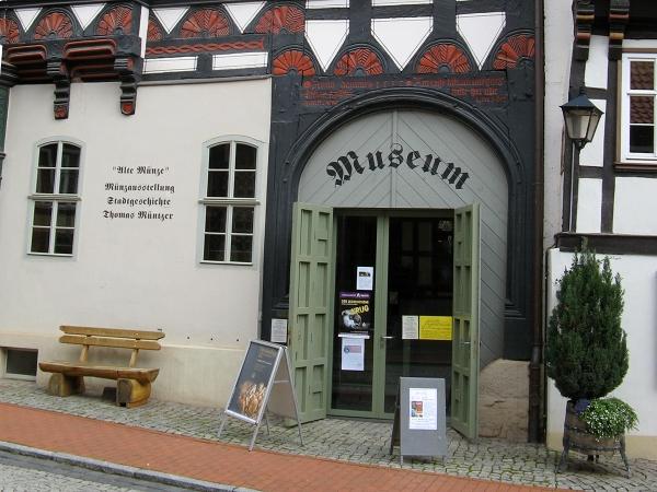 Eingang zum Museum Alte Münze