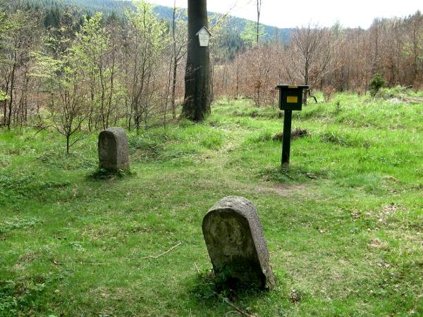 Dreiherrensteine mit Stempelstelle für die Harzer Wandernadel